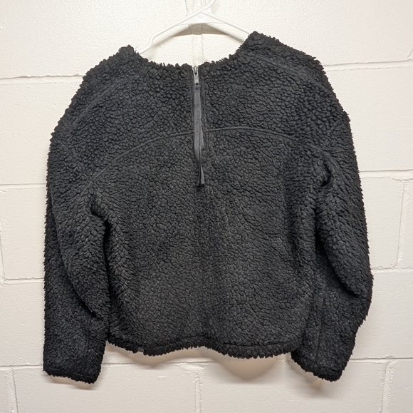 Lululemon Wool Whenever Crew Sweatshirt Boxy Pullover Sherpa Womens Size 6 - Picture 2 of 6